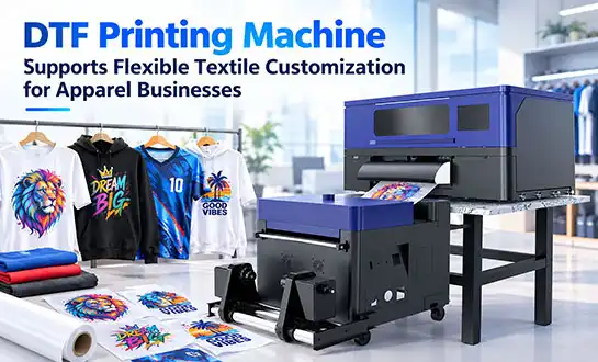 DTF Printing Machine Supports Flexible Textile Customization for Apparel Businesses